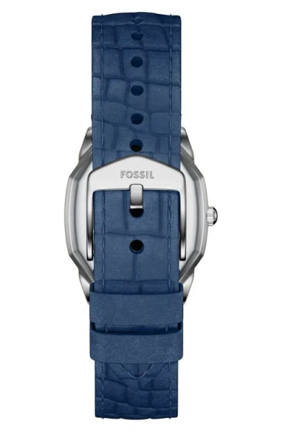 Fossil Harlow Watch, 27mm In Blue
