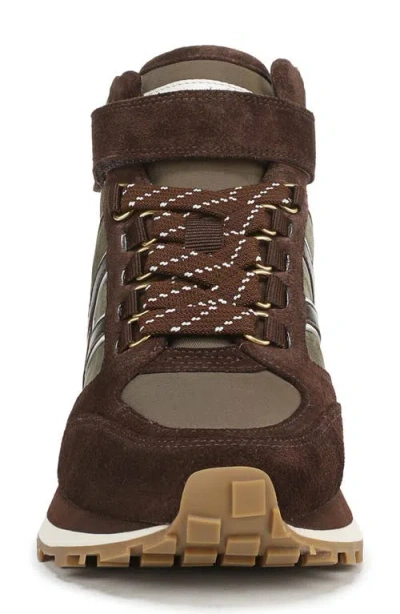 Veronica Beard Valentina Hi Sneaker In Green