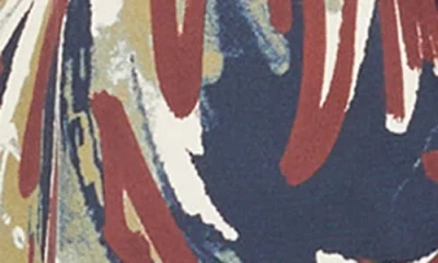 Weekend Max Mara Omens Ultramarine Rive Long-sleeve Silk Shirt In Blue