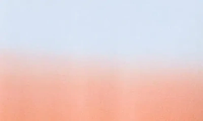 Solid & Striped The Dora Dress Ombre Peachy Keen In Gold