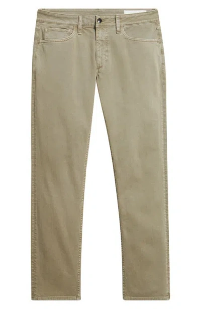 Rag & Bone Fit 3 Aero Strretch Athletic Fit Jeans In Green
