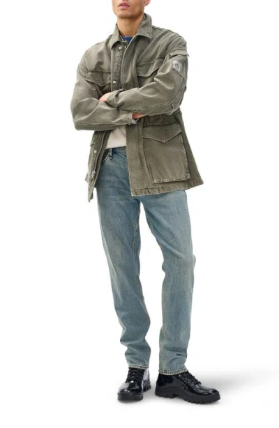 Rag & Bone Fit 3 Authentic Stretch Infuse Athletic Fit Jeans In Blue