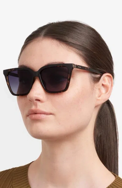 Fossil 56mm Square Sunglasses In Blue