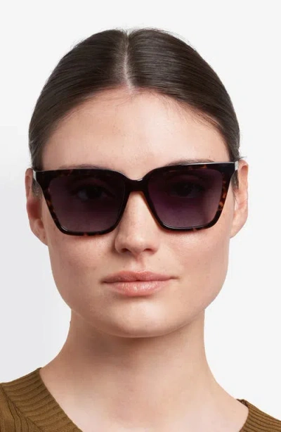 Fossil 56mm Square Sunglasses In Blue