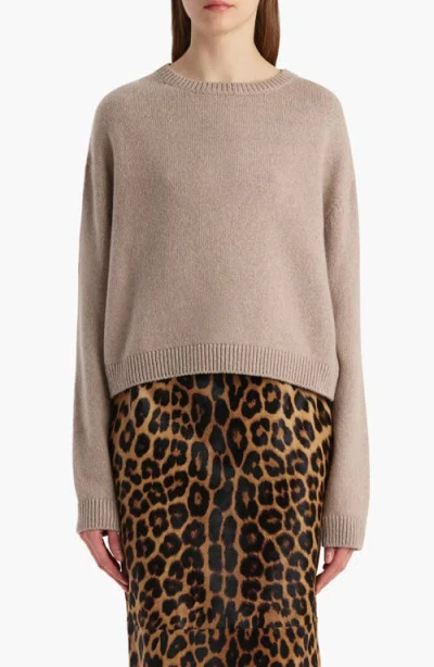 Khaite Marguax Cashmere Sweater In Gray