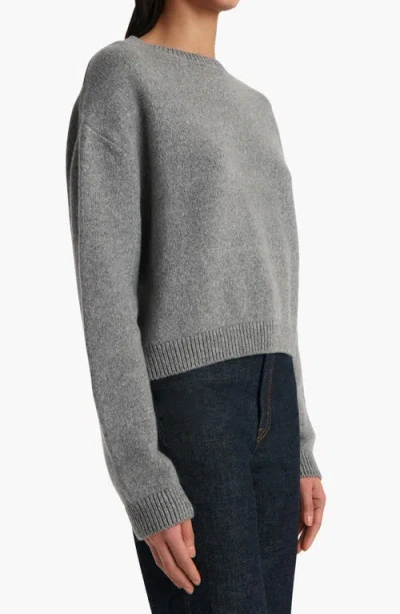 Khaite Nera Cashmere Sweater In Gray