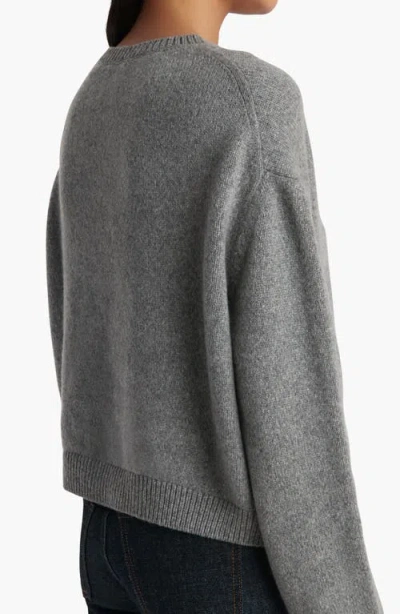 Khaite Nera Cashmere Sweater In Gray