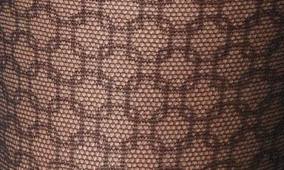 Oroblu Geo Pattern Sneaker Tights In Black