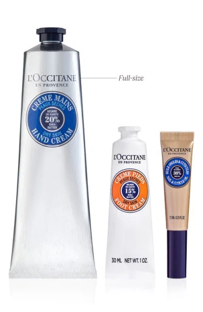L'occitane Nourishing Mani-pedi Set In Multi