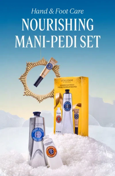 L'occitane Nourishing Mani-pedi Set In Multi