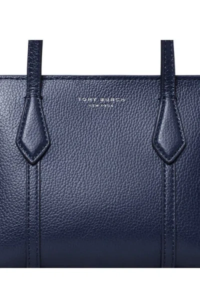 Tory Burch Perry Mini Tote In Blue