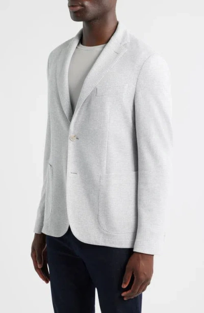 Hugo Boss Boss Hanry Cotton Blend Sport Coat In Silver