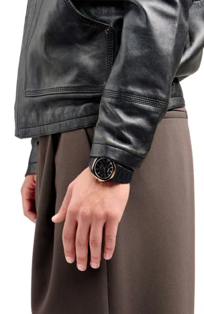 D1 Milano Polycarbon 40.5 Mm Watch In Black