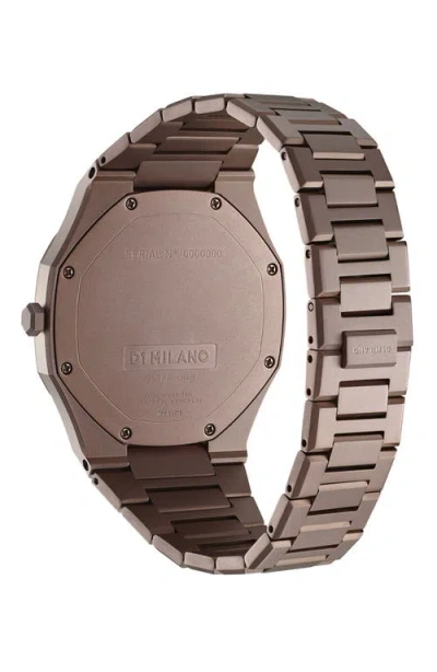 D1 Milano Ultra Thin 40mm In Brown/silver