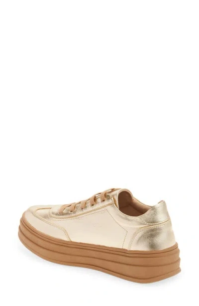 Chocolat Blu Varen Platform Sneaker In Brown