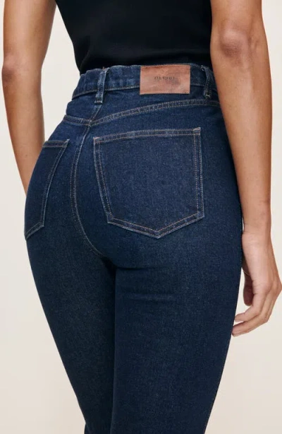 Dl1961 Kristy Sculptsystem High Rise Cigarette Jeans In North Beach In Blue