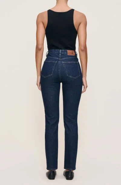 Dl1961 Kristy Sculptsystem High Rise Cigarette Jeans In North Beach In Blue