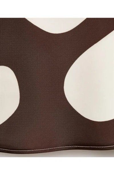 Mango Just Print Sleeveless Minidress In Multi