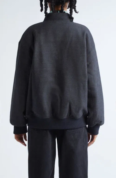 Marimekko Monumentti Wool Bomber Jacket In Gray