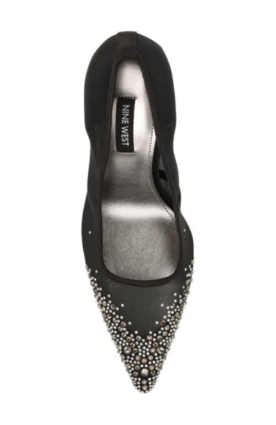 Nine West Jamiey Pointed Toe Pump In Black