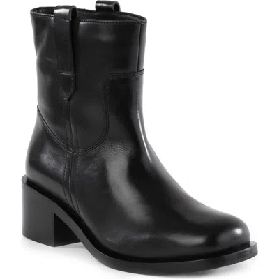 Seychelles Cozy Block Heel Bootie In Black