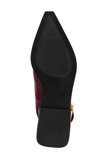 Steve Madden Women's Shay Slingback Pointed-toe Flats In Burgundy