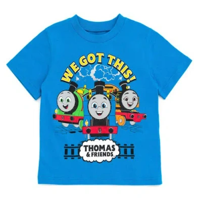 Thomas & Friends T-shirt & Mesh Shorts Set In Multi
