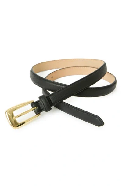 B-low The Belt Adrian Leather Belt In Black