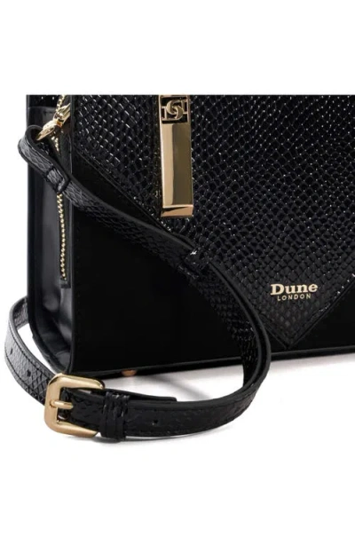 Dune London Dinkydenbeigh Top Handle Bag In Black