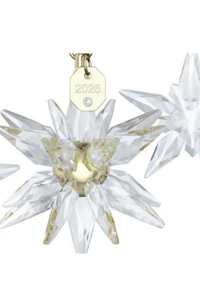 Swarovski Annual Edition 2025 3d Ornament Set In White
