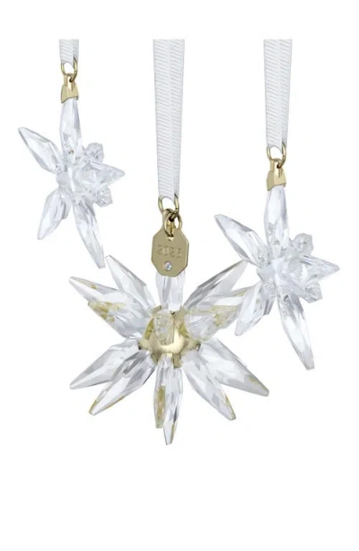 Swarovski Annual Edition 2025 3d Ornament Set In White