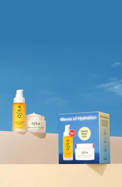 Osea Waves Of Hydration Set (nordstrom Exclusive) $42 Value In Transparent