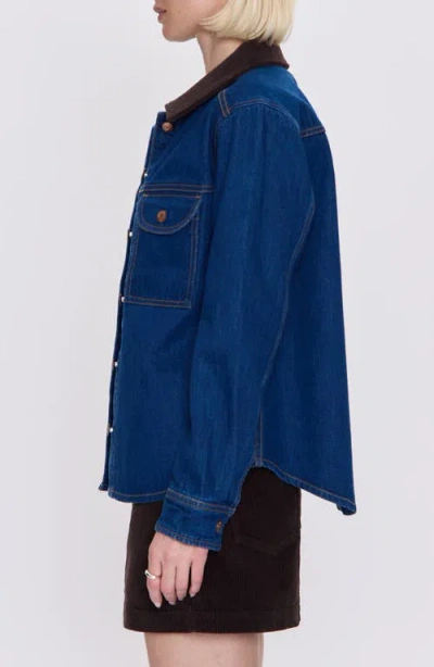 Pistola Devon Barn Denim Jacket In Infinity In Blue