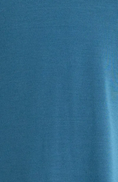 Natori 2pc Feathers Essentials Notch Pajama Set In Blue