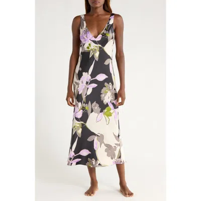 Natori Tsubaki Midi Nightgown In Multi