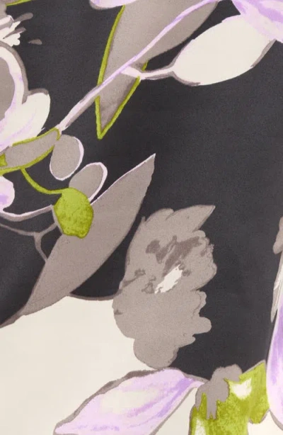 Natori Tsubaki Cropped Floral-print Pajama Set In Multi