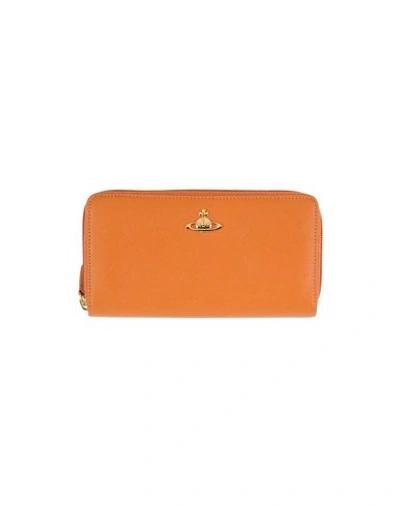 Vivienne Westwood Wallet In Orange
