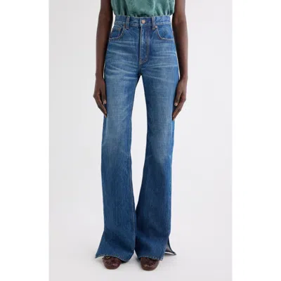 Chloé Rigid High-rise Straight-leg Jeans In Blue