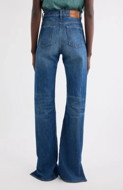 Chloé Rigid High-rise Straight-leg Jeans In Blue