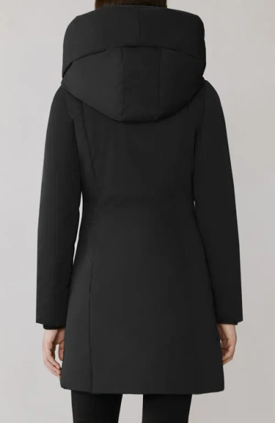 Soia & Kyo Camelia Water Repellent 700 Fill Power Down Coat In Black