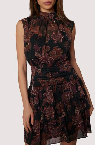 Lost + Wander Whispers Of Bohemia Minidress In Multi