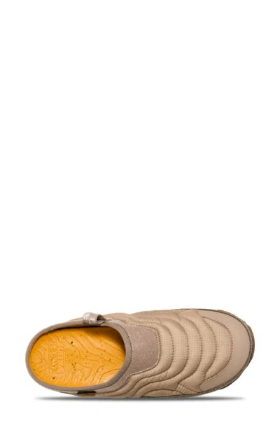 Teva Reember Terrain Quilted Water Repellent Mule In Multi