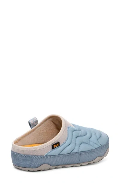 Teva Reember Terrain Quilted Water Repellent Mule In Blue