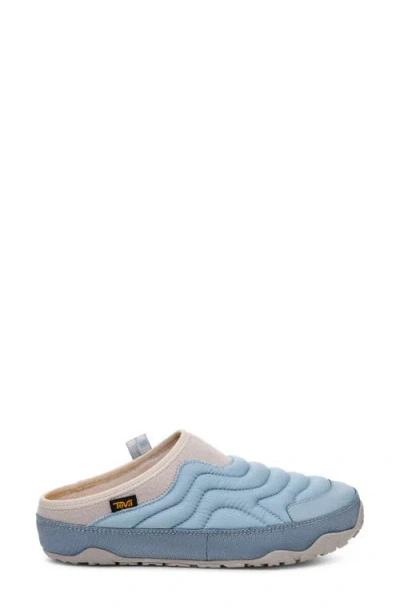 Teva Reember Terrain Quilted Water Repellent Mule In Blue