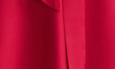 Kasper Bow Detail Sleeveless Satin Top In Red