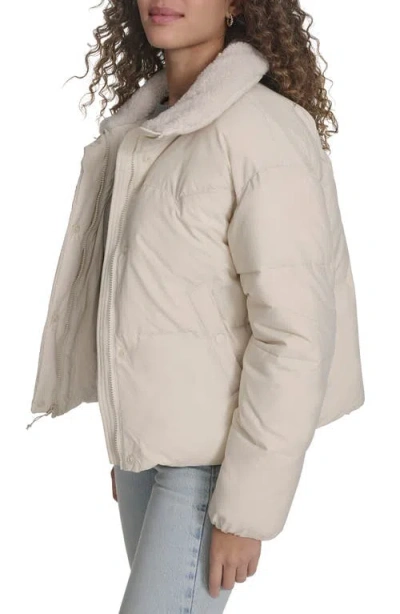 Levi's Women's Regular Western Puffer Jacket In White