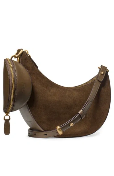 Kate Spade New York Duo Pebble Leather Crossbody Bag In Brown