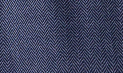 Polo Ralph Lauren Herringbone Jacquard Robe In Blue