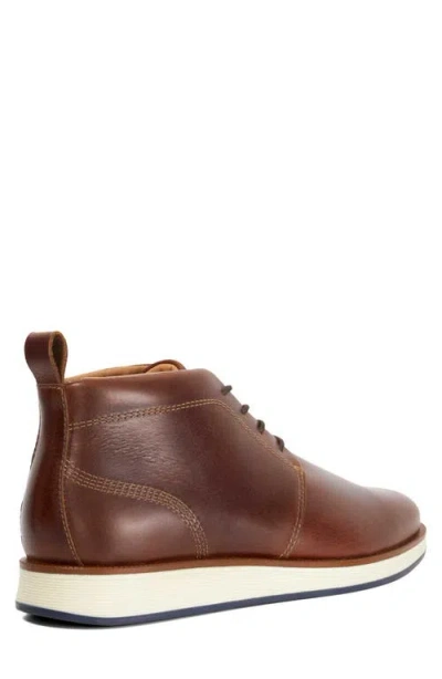 Dune London Smoky Plain Toe Chukka Boot In Multi