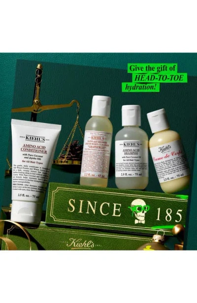 Kiehl's Since 1851 Oh So Soft & Sudsy Set $49 Value In Transparent